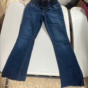 Women's Blue Maternity Jeans